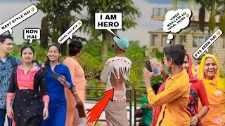 Stylish Dress Prank in Public place 🤣 | Cute Girl Crazy Reaction 🤣 | Part 2 | #Prank #CoolBoy