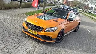 Darwin Pro Mercedes C63 S AMG Coupe with Custom Exhaust - LOUD Revs & Accelerations !