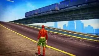 SKATEBOARDING GAMEPLAY - OPEN WORLD GAME SKATING SKATEBOARD VIDEOGAME FREE ROAM IN SR2