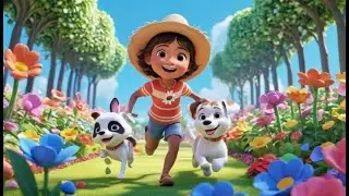 Coco Chick Hops Around | Fun Farm Song for Kids | Cheerful Movement Rhyme for Toddlers