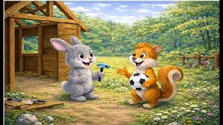 The Rabbit and the Squirrel | A Moral Story for Kids About Kindness & Forgiveness