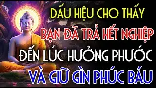 XEM NGAY ! 5 DẤU HIỆU BẠN ĐÃ TRẢ HẾT NGHIỆP, ĐẾN LÚC HƯỞNG PHƯỚC | Nhân Tâm Chỉ Lộ