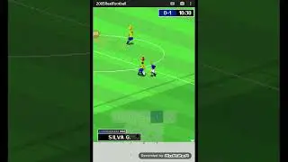 real football 2005 (java) - brazil vs japan (gameplay)