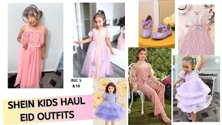 SHEIN TRY ON HAUL KIDS/GIRLS EID OUTFITS 2024 #SHEIN #sheinhaul #SheenHall #TryOnHaul #kidsoutfits