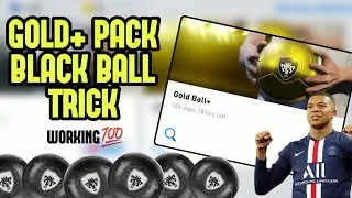 BLACK BALL TRICK IN GOLD BALL PACK IN PES MOBILE 2020 | GOLD BALL BUG