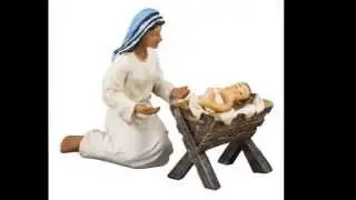 Three Kings Gifts 14-Piece The Real Life Nativity, 7 Inch