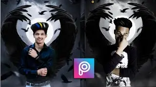 PicsArt Devil wings photo editing tutorial in PicsArt ||S.N EDITOR ZONE