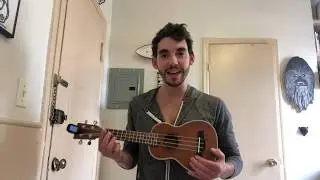How to tune your ukulele! (left-handed players)