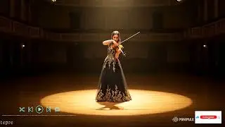 Melodía clásica española emotiva en una gran sala de conciertos: para momentos de paz