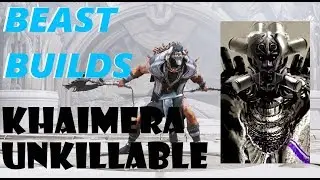 Paragon v42 Beast Builds - Khaimera The Unkillable (Tanky Life Drain Deck)
