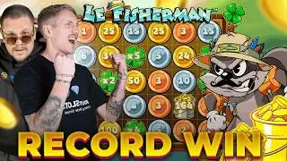 НАША НЕВЕРОЯТНАЯ РЕКОРДНАЯ ПОБЕДА НА LE FISHERMAN (МАКСИМАЛЬНАЯ ПОБЕДА?) 🦝💰