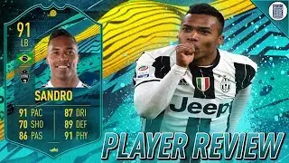 91 MOMENTS ALEX SANDRO PLAYER REVIEW! - IS HE WORTH UNLOCKING? - FIFA 20 ULTIMATE TEAM
