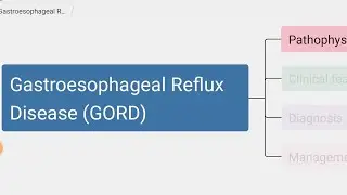 Gastroesophageal Reflux Disease (GERD) - Pathophysiology, Clinical Features, Diagnosis, Management