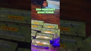 2024 Panini Minecraft going down! #minecraft #panini #cards #chickenjockey #steve