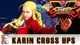[Twitch] Karin's Cross-Ups | Karin VS Cammy Ranked Match | Street Fighter V