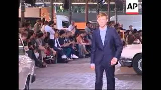 Belgian designer Dries Van Noten shows his collection in a car park