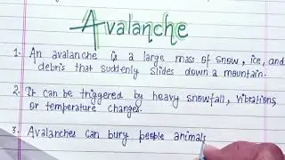 10 строк о Avalanche|10 строк о Avalanche на английском языке|О компании Avalanche на английском ...