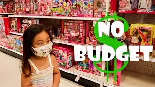 NO BUDGET CHALLENGE at Target & Toy Unboxing