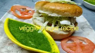 Crispy, juicy aur restaurant style veggie burger recipe 