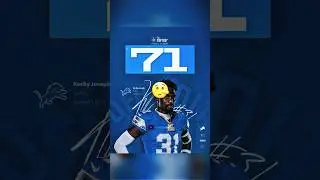 Kerby Joseph is NOT #71 😭✌ #shorts #nfl