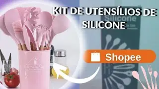 KIT DE UTENSÍLIOS DE SILICONE  -   UNBOXING