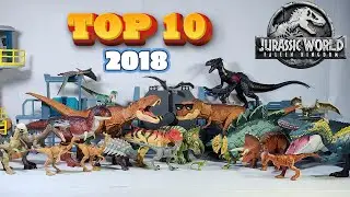 Jurassic World Fallen Kingdom TOP 10 Figuras de Mattel Coleccion 2018!🌟