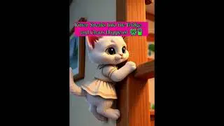 Kitten Sneaks Into the Fridge&hellip; and Chaos Happens! 😹🍫
