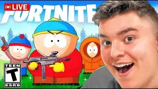 🔴LIVE! - FORTNITE NEW SOUTH PARK UPDATE AND GIVEAWAY (VBUCKS CUSTOMS)