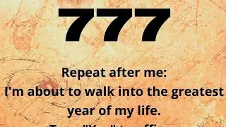 God message for you 🎂Repeat after me: I'm about to walk into the greatest year of my life...