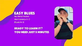 Tone Up Your Blues Game with Easy Harmonica in G