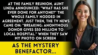 At the Family Reunion, Aunt Linda Said 'What Has She Ever Done' — Then the News Came On