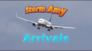 🔴 LIVE! STORM AMY Plane Spotting ACTION  03-10-25 at Dublin Airport #live #airport #rain