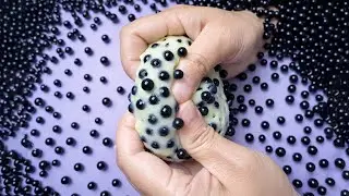 Crunchy Slime Pressing ASMR  Deep Relaxation Video