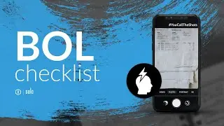 BOL Checklist | How to upload your documents in the Solo App