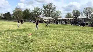 Natalie softball game pitching