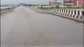 Visuals of Bridge near AIIMS Jammu 