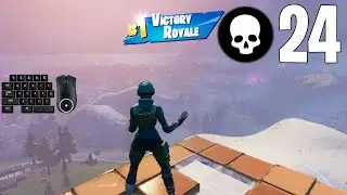 High Elimination Solo Squads Gameplay | Full Game Season 8 Chapter 2 [Fortnite PC Keyboard]