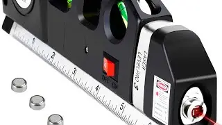 AikTryee Laser Level Line Tool, Multipurpose Laser Level Kit Cross Line Laser leveler Beam Tool