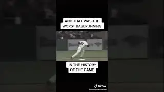Worst base running in history of the game😵&zwj;💫😂