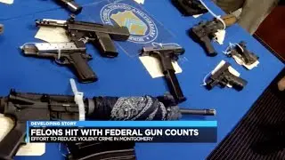 WSFA 12 News Report on Announcement of Federal Gun-Crime Indictments