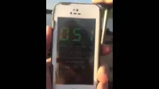 58mph on a ranger 461vs  150 yamaha pro v