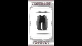 Friteuza fara ulei Heinner Airfryer HAF-1250BK, 1250 W, 2.5 L, vas antiaderent, timer 30 min, Negru