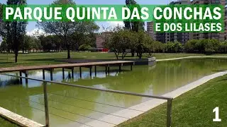 Lumiar - Parque da Quinta das Conchas e dos Lilases - Lisboa Portugal (Passeio aleatório) - Vídeo 1