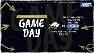 McAlester Lady Buffs vs Tulsa Memorial Chargers (VOLLEYBALL - 9/4/2025)