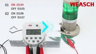 Amazon Weasch 12V Programmable Timer Relay Switch CN101A Supports 28 Scheduled Times Daily or Weekly