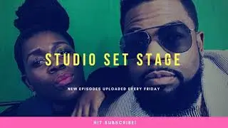 STUDIO SET STAGE PODCAST with Cynthia Mallard an Marq Dean