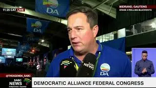 DA Federal Congress l John Steenhuisen seeks re-election