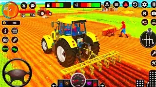 Modern Tractor Farming Driving Simulator 3D - New Tractor Games - Android  Gameplay