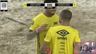 Semifinal TAFC 42 - Brisa e Sandrey x Renan Billy e Felipinho - Praia do Francês - React FTV Ep. 245