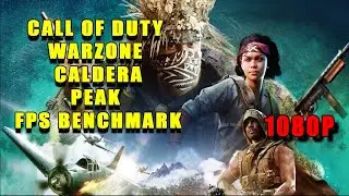 RTX 3080 + 10900K + 1080p = 250 FPS / CoD Warzone Caldera Peak Spot Benchmark Gameplay